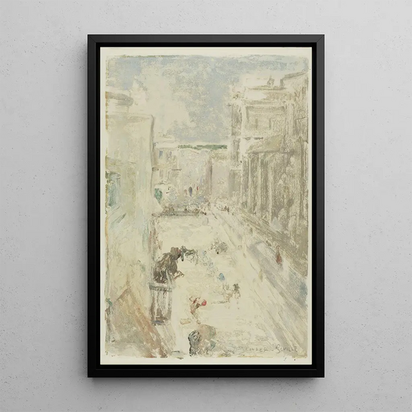 Reproduction of the painting Street in Seville - Charles Conder