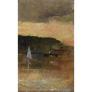 Charles Conder - Sunset Sydney Harbour.webp