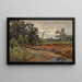 Wood of Indiana - Charles Conner — framed artwork on a wall