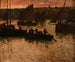 in the port - Charles Cottet — artwork view