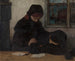 Mourning in Ouessant - Charles Cottet — artwork view