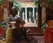 At the Sculpture Exhibition - Charles Courtney Curran — artwork view