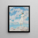 Sunny Sky at the Summit - Charles Courtney Curran — framed artwork on a wall