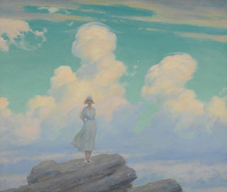 The Veiled Cloud - Charles Courtney Curran — artwork view