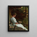 Vœu pieux - Charles Courtney Curran — framed artwork on a wall
