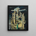 Nocturne à Victoria - Charles Davis — framed artwork on a wall
