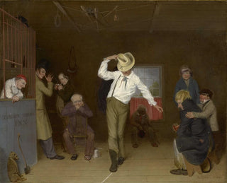 Walking on the Sidewalk - Charles Deas — artwork view