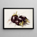 Aubergines - Charles Demuth — framed artwork on a wall