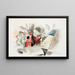Toits et fantaisie - Charles Demuth — framed artwork on a wall