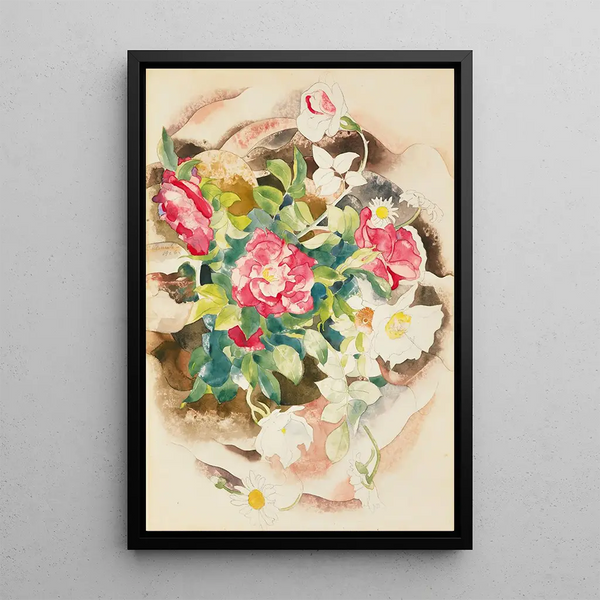 Reproduction of the painting Roses - Charles Demuth