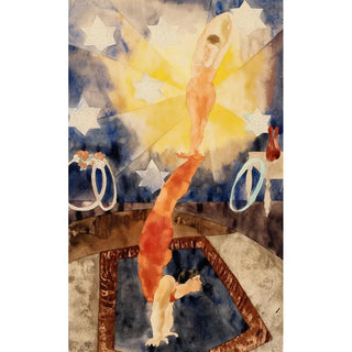 Charles Demuth - Two Acrobats in Red Tights.webp