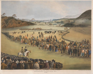 Abergavenny Steeplechase, start - Charles Denton — artwork view