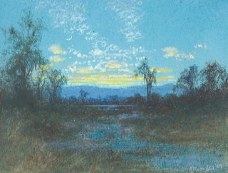 Sunset Painting - Charles Dorman Robinson — artwork view