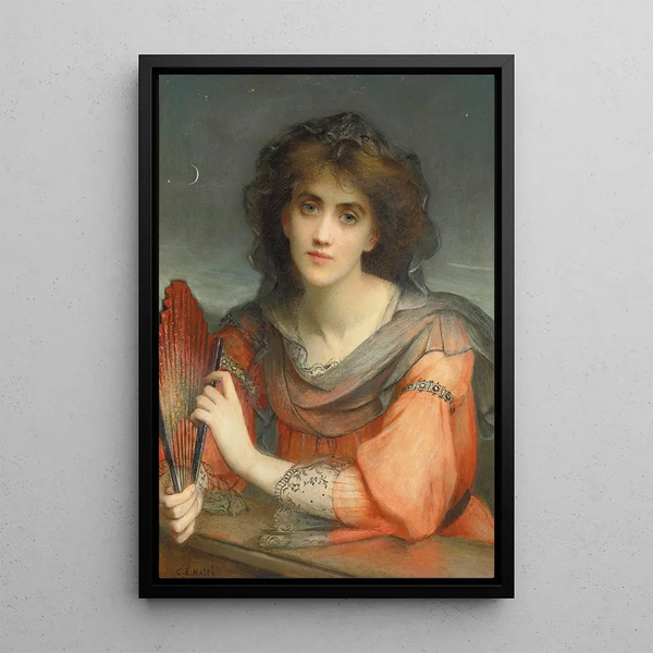 Reproduction of the painting Luna - Charles Edward Hall