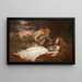 Siegfried and Brünnhilde - Charles Ernest Butler — framed artwork on a wall