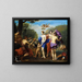 The Judgment of Paris - Charles Errard — framed artwork on a wall