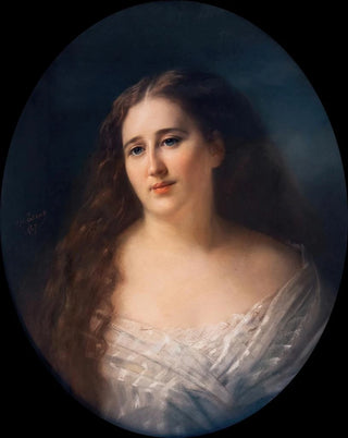 Portrait of Adèle de Rothschild - Charles Escot — artwork view