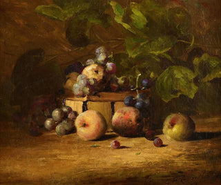 Still life with fruits - Charles Ethan Porter — artwork view