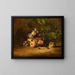 Still life with fruits - Charles Ethan Porter — framed artwork on a wall