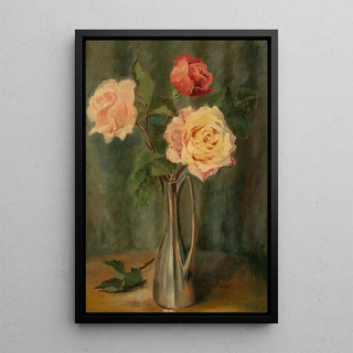 Reproduction of the painting Still life with roses - Charles Ethan Porter