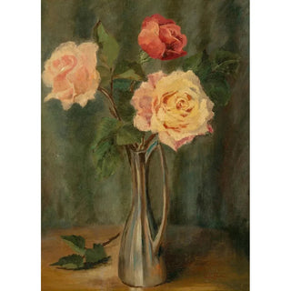 Reproduction of the painting Still life with roses - Charles Ethan Porter