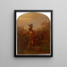 Chef Billy Bowlegs - Charles Ferdinand Wimar — framed artwork on a wall