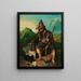 The Bandit - Charles Ferdinand Wimar — framed artwork on a wall