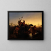 The Captive Horse - Charles Ferdinand Wimar — framed artwork on a wall