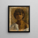 Portrait of a Young Man - Charles Filiger — framed artwork on a wall
