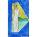 Reproduction of the painting Sainte bénissant ou Figure de sainte - Charles Filiger