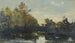 Riverbank near Corbigny - Charles François Daubigny — artwork view