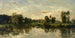River Banks - Charles François Daubigny — artwork view