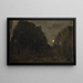 Lever de lune à Barbizon - Charles François Daubigny — framed artwork on a wall