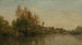 Les rives de l'Oise - Charles François Daubigny — artwork view