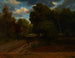 Le carrefour du nid d'aigles, forêt de Fontainebleau - Charles François Daubigny — artwork view