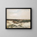 Les Dunes à Camiers - Charles François Daubigny — framed artwork on a wall