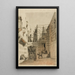 Reproduction of the painting Egyptian street scene - Charles François Eustache
