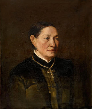 Portrait of a Woman - Charles François Felu — artwork view