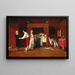 The Morning After the Wedding - Charles François Pécrus — framed artwork on a wall