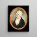 Mme Samuel Prioleau Catherine Cordes - Charles Fraser — framed artwork on a wall