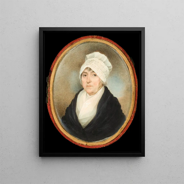 Mme Samuel Prioleau Catherine Cordes - Charles Fraser — framed artwork on a wall
