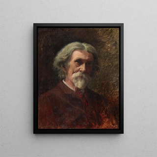 Portrait of Louis John Steele - Charles Frederick Goldie — framed artwork on a wall