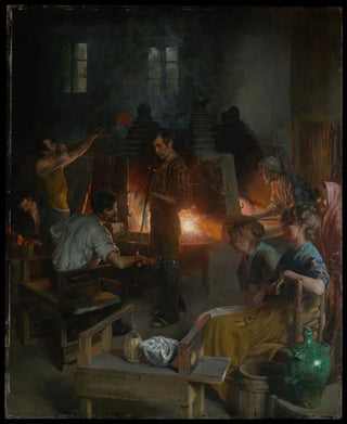 Souffleurs de verre de Murano - Charles Frederick Ulrich — artwork view