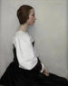 Portrait of a Young Woman - Charles Frederick Ulrich — artwork view