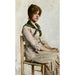 Portrait of a Young Woman - Charles Frederick Ulrich — artwork view
