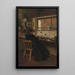 The Wood Engraver - Charles Frederick Ulrich — framed artwork on a wall