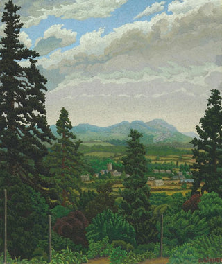Les évêques Cleeve de Cleeve Hill - Charles Ginner — artwork view