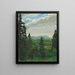 Les évêques Cleeve de Cleeve Hill - Charles Ginner — framed artwork on a wall