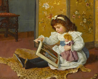 L'heure du conte - Charles Haigh-Wood — artwork view