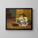 L'heure du conte - Charles Haigh-Wood — framed artwork on a wall